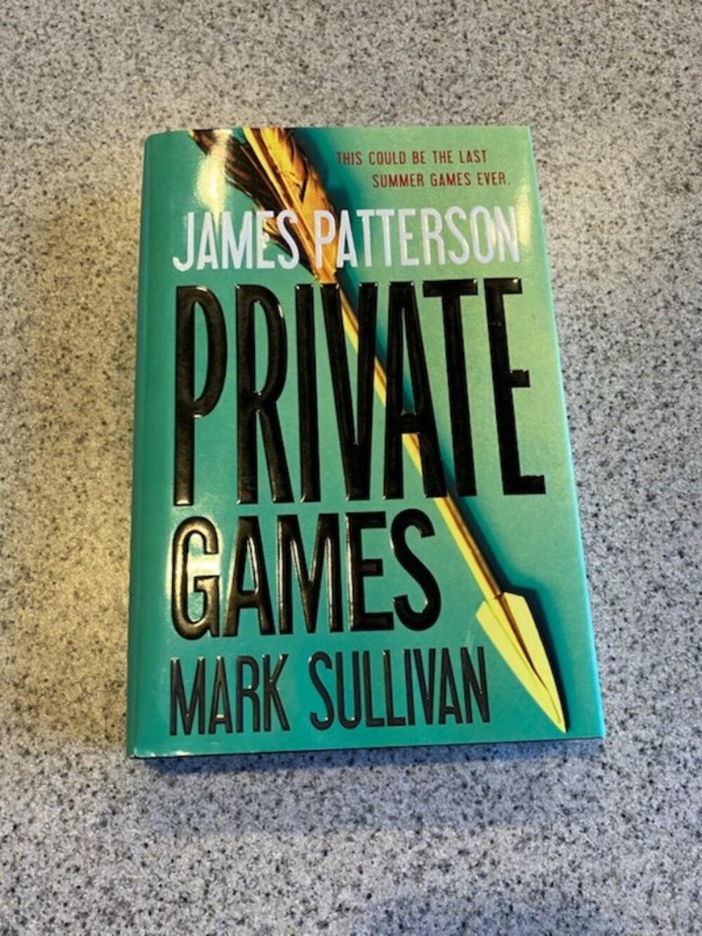 James Patterson - Private Games - hardback book